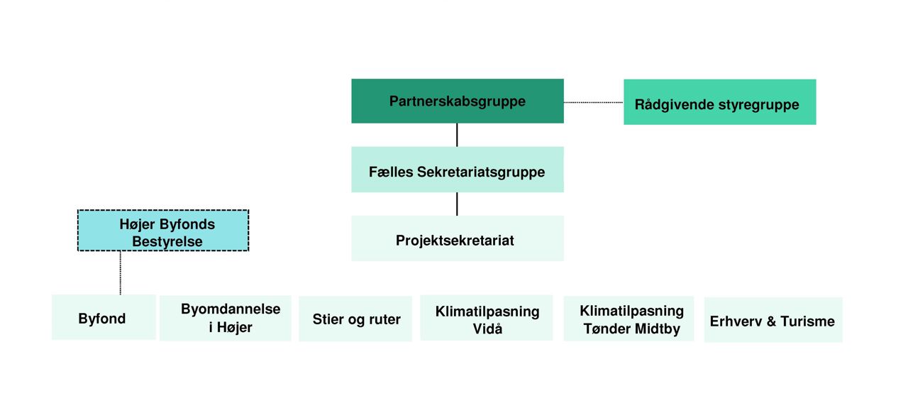 Organiseringen omkring Tøndermarsk Initiativet