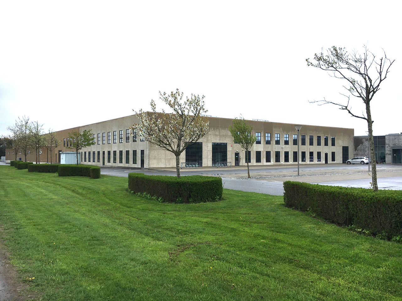 Beton industribygning