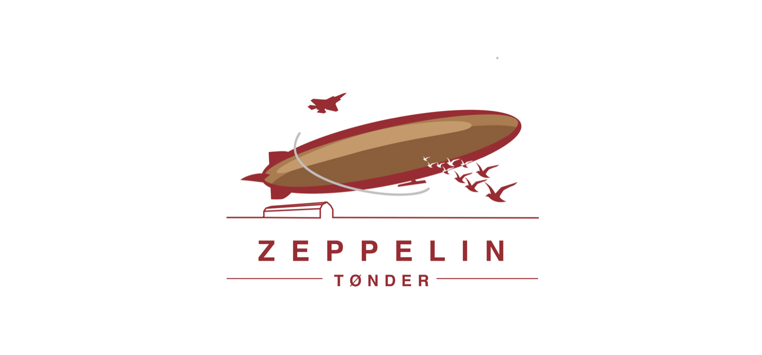 Logp for Zeppelin Tønder - Zeppelig med fugle
