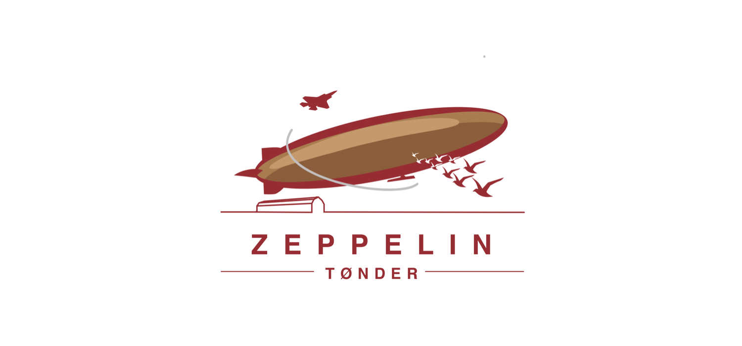 Logp for Zeppelin Tønder - Zeppelig med fugle